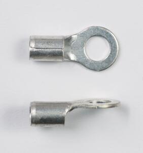 12-10 BARE RING TERMINAL - 1/4 STUD SIZE